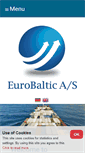 Mobile Screenshot of eurobaltic.dk